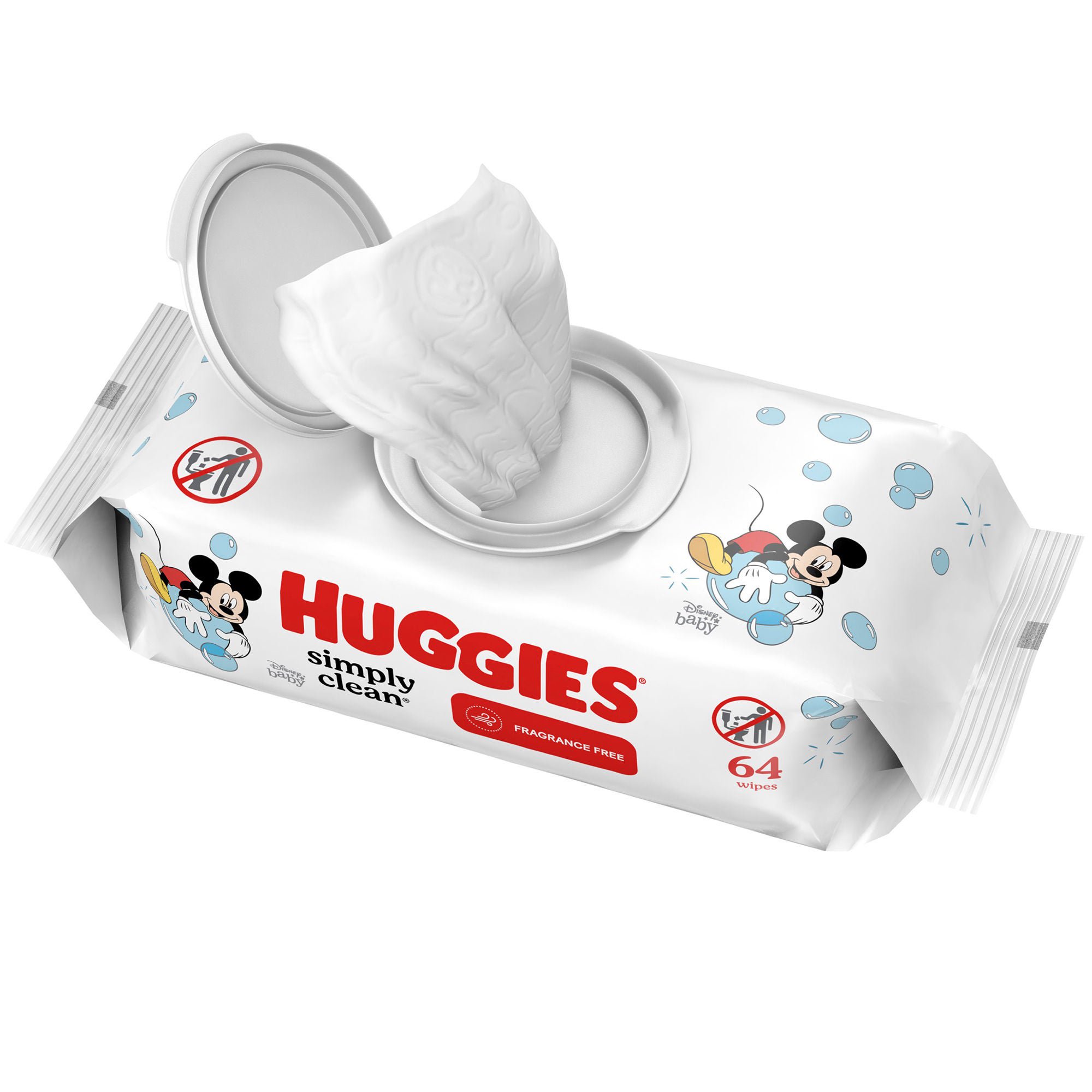 Huggies? Simply Clean Unscented Baby Wipes Soft Pack