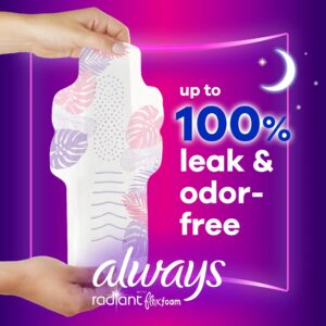 Always? Radiant Overnight Pads, Size 4 - Image 4