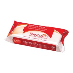 Tranquility Personal Wipe, Soft Pack, Aloe/Vitamin E/Chamomile, Scented - Image 2