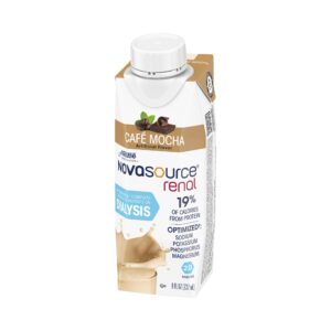 Novasource® Renal Café Mocha Formula for Patients on Dialysis, 8-ounce Carton - Image 3