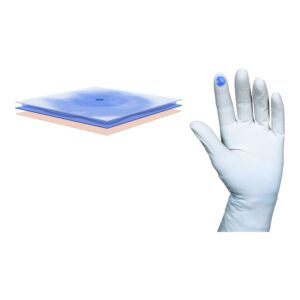 Biogel? PI Indicator Polyisoprene Surgical Underglove, Size 7.5, Blue - Image 3