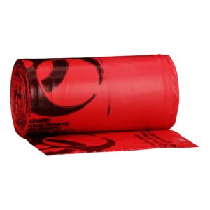 McKesson Biohazard Waste Bag, 30 ? 33 gallon Capacity, 31 x 41 Inch - Image 2