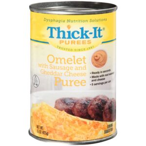 Thick-It® Purees Omelet with Sausage and Cheddar Cheese Thickened Food - Image 1