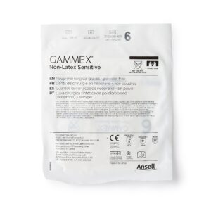 Gammex? Non-Latex Sensitive Polychloroprene Surgical Glove, Size 6, Cream - Image 3