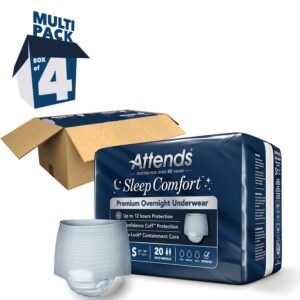 Attends? Sleep Comfort Premium Overnight Underwear, Small, 20 ? 34 Inches - Image 10