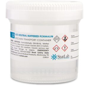 StatClick™ Prefilled Formalin Container, 45 mL Fill in 90 mL - Image 1