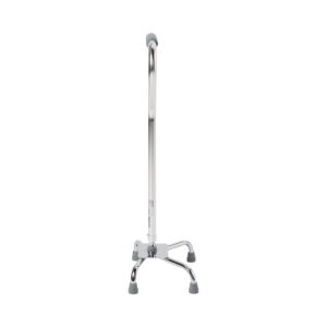 McKesson Steel Chrome Offset Quad Cane, 29 – 37.5 Inch - Image 2