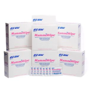 EZ EM Mammography Wipe, Scented, Benzalkonium Chloride, Ethyl Alcohol - Image 3