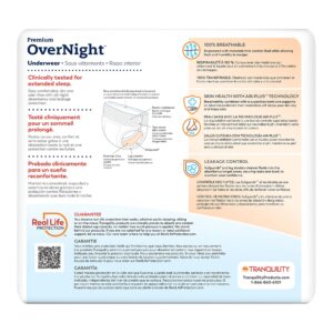 Tranquility Premium OverNight Disposable Absorbent Underwear, 3XL - Image 9