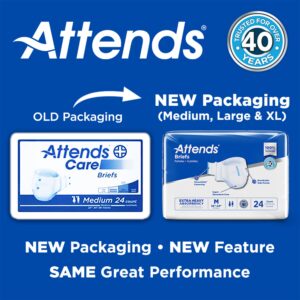 Attends? Extra Heavy Absorbency Briefs, Extra Large - Image 4