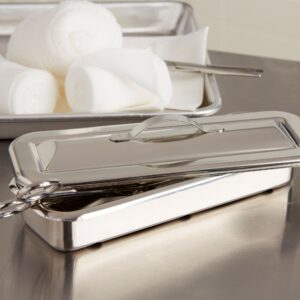 McKesson Instrument Tray, Strap Handle, 8.5 Inches - Image 2
