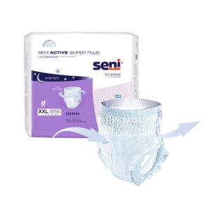 Seni? Active Super Plus Overnight Heavy Absorbent Underwear, 2X-Large - Image 9
