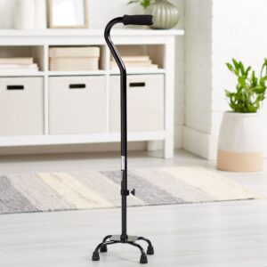 McKesson Adjustable Steel Offset Quad Cane, 30 – 39 Inch Height - Image 5
