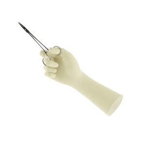 Encore? Perry? Style 42? PF Latex Surgical Glove, Size 7.5, Natural - Image 5