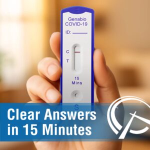 Genabio® COVID-19 at Home Rapid Self-Test Kit, 14 Tests per Pack - Image 2
