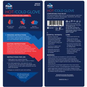 Polar Ice? Hot/Cold Glove with Flexible Gel Lining, Medium - Image 5