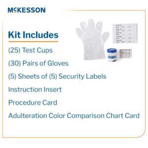 McKesson 10-Drug Panel with Adulterants Drugs of Abuse Test - Image 2
