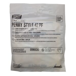 Encore? Perry? Style 42? PF Latex Surgical Glove, Size 7.5, Natural - Image 4
