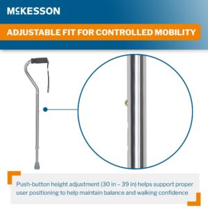 McKesson Aluminum Offset Cane, 30 – 39 Inch Height - Image 3
