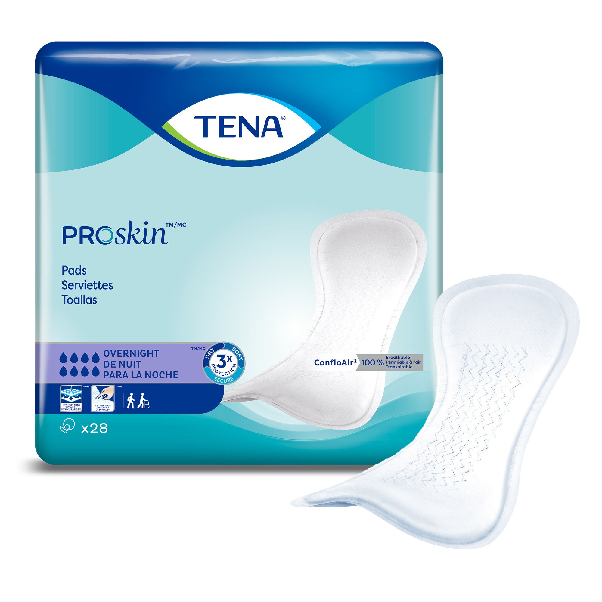 Tena? ProSkin? Overnight Incontinence Pads