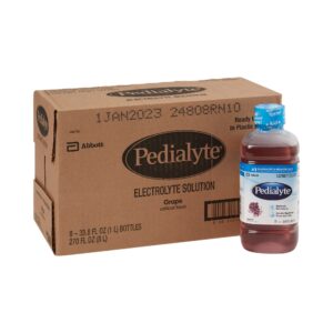 Pedialyte® Grape Electrolyte Solution, 1 Liter Bottle - Image 1