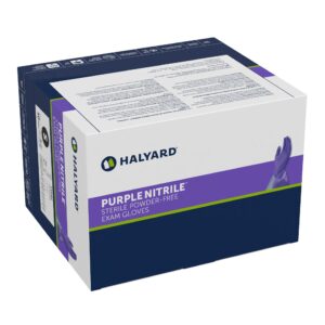 Purple Nitrile? Exam Glove, Small - Image 3
