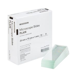 McKesson Plain Microscope Slide, 1 x 3 Inch - Image 1
