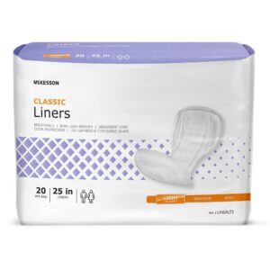 McKesson Classic Liners, 25 Inches Long, for Light Incontinence - Image 1