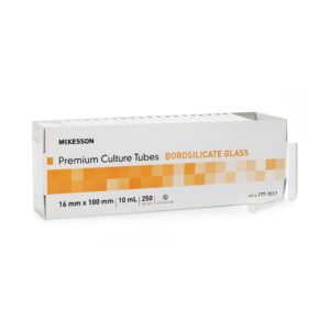 McKesson Plain Glass Test Tube, 10 mL, 16 x 100 mm - Image 1