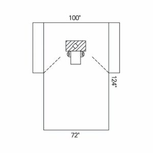 Halyard Sterile Thyroid EENT Drape, 100 x 72 x 124 Inch - Image 1