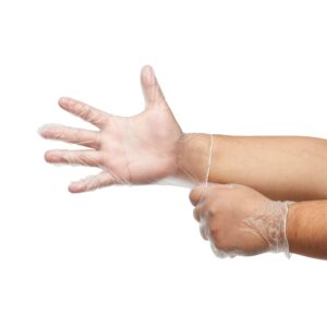 McKesson Confiderm? Vinyl Exam Glove, Small, Clear - Image 6