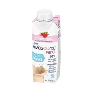 Novasource® Renal Strawberry Formula for Patients on Dialysis, 8-ounce Carton - Image 3