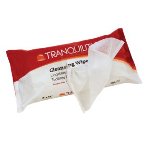 Tranquility Personal Wipe, Soft Pack, Aloe/Vitamin E/Chamomile, Scented - Image 1