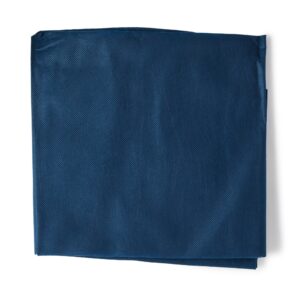 FlexDrape® Dark Blue Flat Stretcher Sheet, 40 x 84 Inch - Image 1