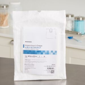 McKesson Sterile Impervious U-Drape, 52 x 48 Inch - Image 3