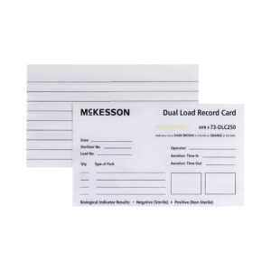 McKesson Sterilization Record Card - Image 2