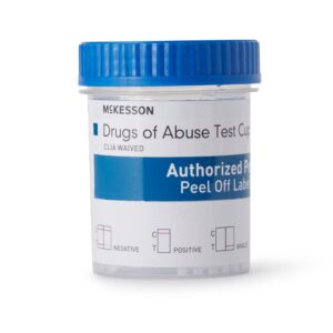 McKesson 10-Drug Panel with Adulterants Drugs of Abuse Test - Image 1