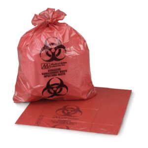 McKesson Biohazard Waste Bag, 30 ? 33 gallon Capacity, 31 x 41 Inch - Image 3