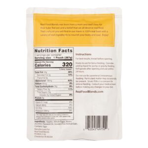 Real Food Blends™ Eggs, Apples & Oats Puree Food Blend for Tube Feeding, 9.4-oz. - Image 2