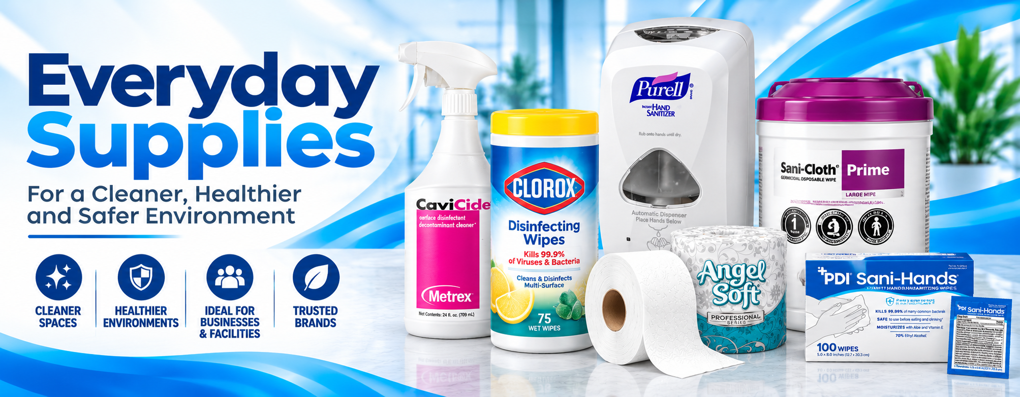 Everyday Cleaning Essentials Banner