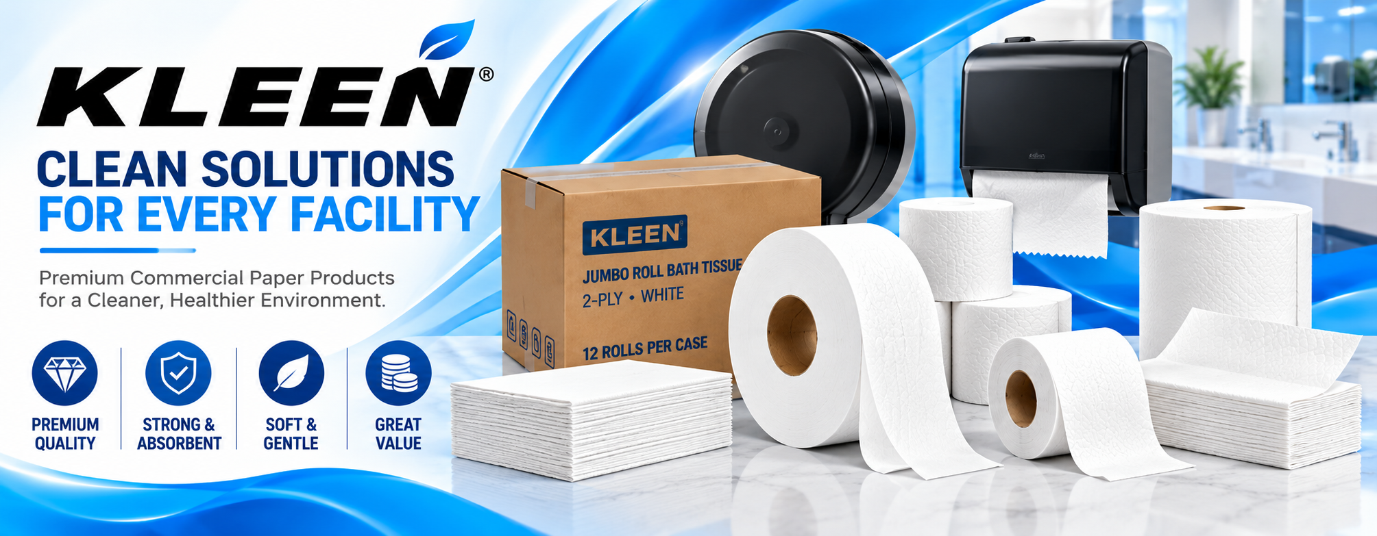 Kleen Clean Solutions Product Banner