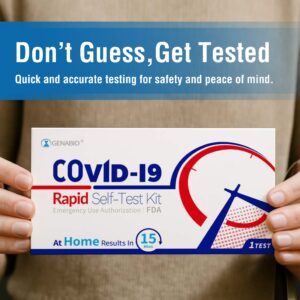 Genabio® COVID-19 at Home Rapid Self-Test Kit, Five Tests per Pack - Image 8