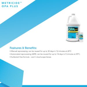 MetriCide? OPA Plus OPA High-Level Disinfectant,1 gal Jug - Image 3