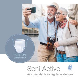 Seni? Active Super Plus Overnight Heavy Absorbent Underwear, Extra Large - Image 3