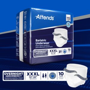 Attends? Bariatric Ultimate Absorbent Underwear, 3X-Large - Image 8