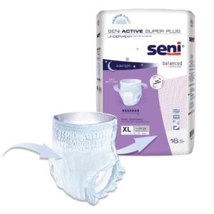 Seni? Active Super Plus Overnight Heavy Absorbent Underwear, Extra Large - Image 9