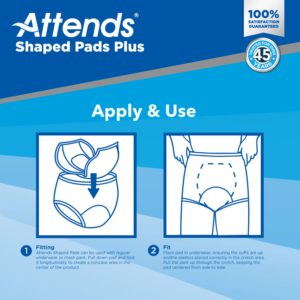 Attends? Shaped Bladder Control Pads, Plus - Image 5