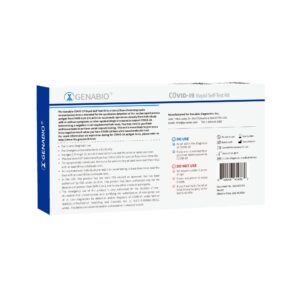 Genabio® COVID-19 at Home Rapid Self-Test Kit, 14 Tests per Pack - Image 9