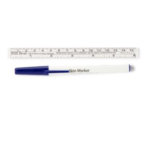 Cardinal Health™ Devon™ Surgical Skin Marker with Ruler, Regular Tip - Image 3