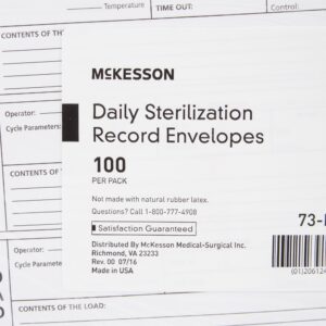 McKesson Sterilization Record Envelope - Image 3